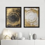 Casa si Gradina - Decoratiuni - Tablouri - Set tablouri decorative inramate, Wallxpert, mdf, multicolor, 34x44 cm, 2 bucati, 364LUL1128 - Infinity.ro