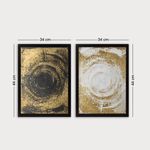 Casa si Gradina - Decoratiuni - Tablouri - Set tablouri decorative inramate, Wallxpert, mdf, multicolor, 34x44 cm, 2 bucati, 364LUL1128 - Infinity.ro