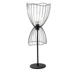 Casa si Gradina - Corpuri si surse de iluminat - Veioze si lampi - Veioze - Veioza, Opviq, metal, negru, 25x25x56 cm, 584TTM1731 - Infinity.ro