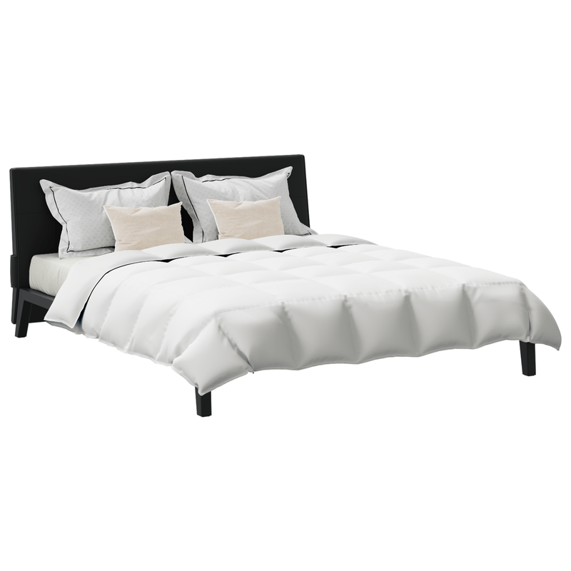 Casa si Gradina - Textile si covoare - Perne si pilote - Pilote - Pilota cu perna 3 pcs Alb 240 x 220 cm Jos - Infinity.ro