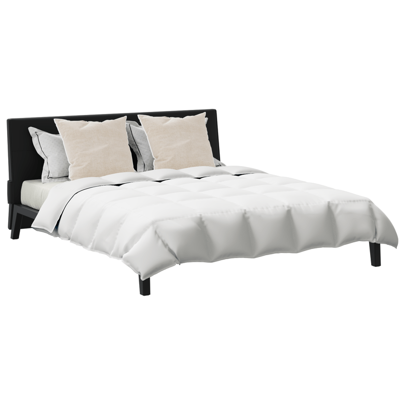Casa si Gradina - Textile si covoare - Perne si pilote - Pilote - Pilota cu perna 3 pcs Alb 200 x 220 cm Jos - Infinity.ro