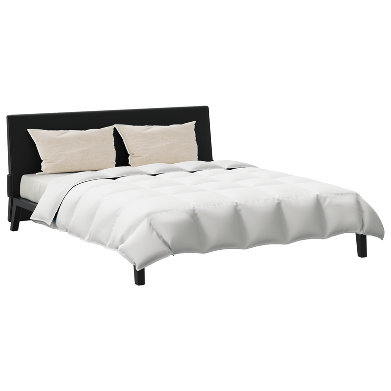 Casa si Gradina - Textile si covoare - Perne si pilote - Pilote - Pilota cu perna 3 pcs Alb 240 x 220 cm Jos - Infinity.ro