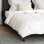 Casa si Gradina - Textile si covoare - Perne si pilote - Pilote - Pilota cu perna 3 pcs Alb 240 x 220 cm Jos - Infinity.ro