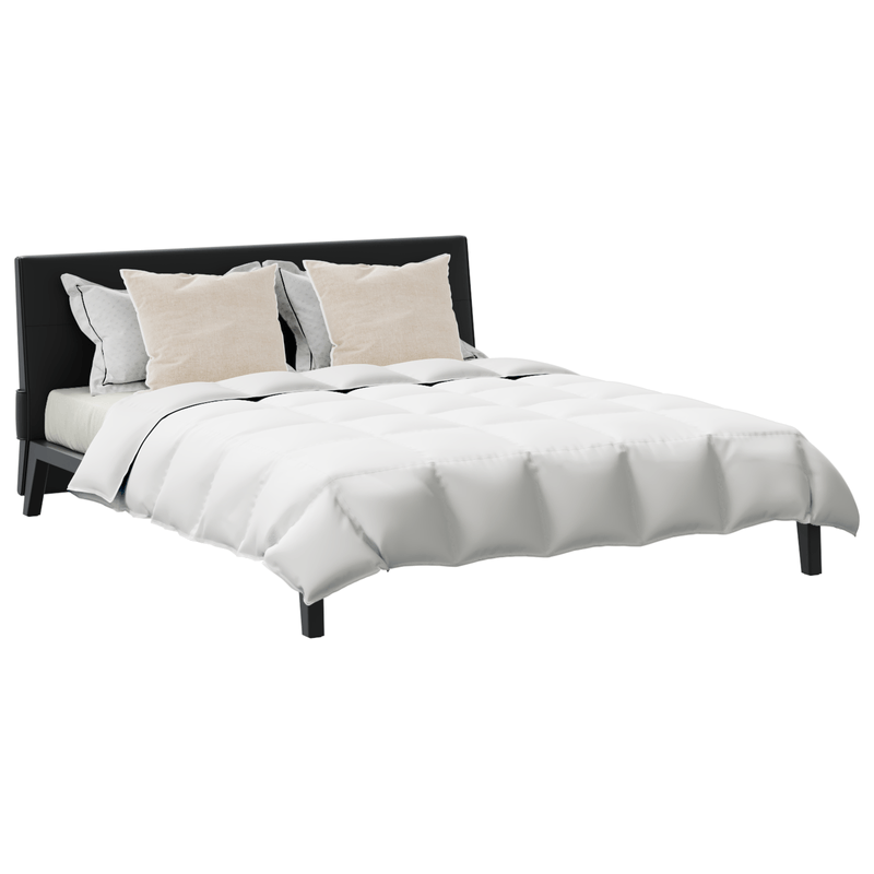 Casa si Gradina - Textile si covoare - Perne si pilote - Pilote - Pilota cu perna 3 pcs Alb 200 x 200 cm Jos - Infinity.ro