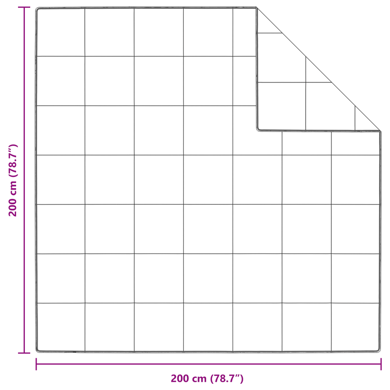 Casa si Gradina - Textile si covoare - Perne si pilote - Pilote - Pilota cu perna 3 pcs Alb 200 x 200 cm Jos - Infinity.ro