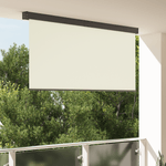 Casa si Gradina - Textile si covoare - Rulouri si jaluzele - Jaluzea Rulou de Exterior Dungi Manual Ajustabil Crem 200 x 250 cm tesatura - Infinity.ro