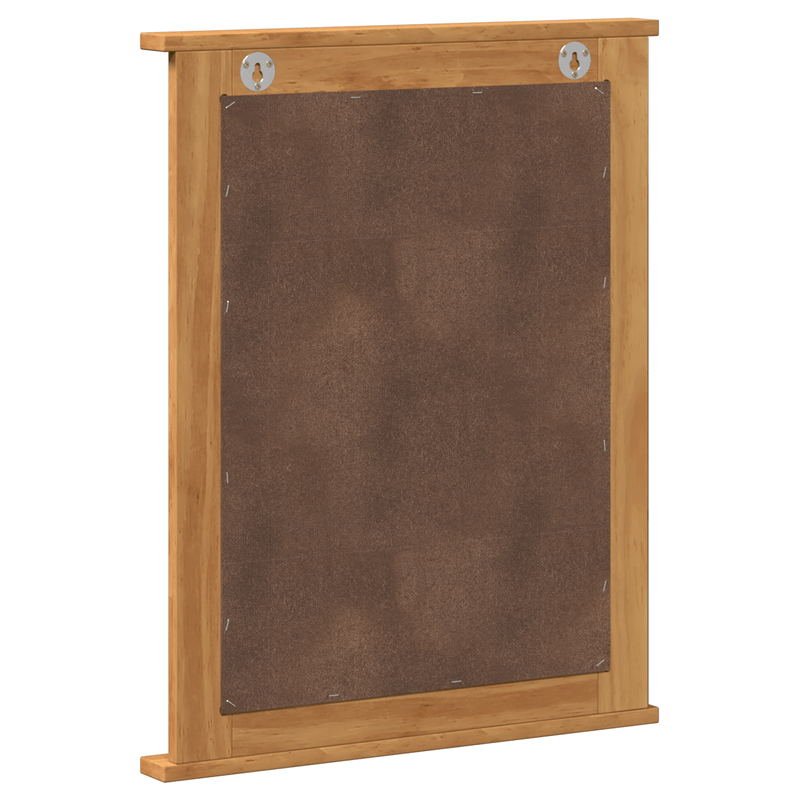 Casa si Gradina - Decoratiuni - Oglinzi - Oglinda maro miere 55.5 x 5 x 70 cm Lemn masiv de pin - Infinity.ro