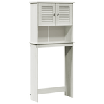 Casa si Gradina - Mobilier - Mobilier baie - Comode baie - Dulap pentru masina de spalat cu raft Alb 72.5 x 27 x 161 cm - Infinity.ro