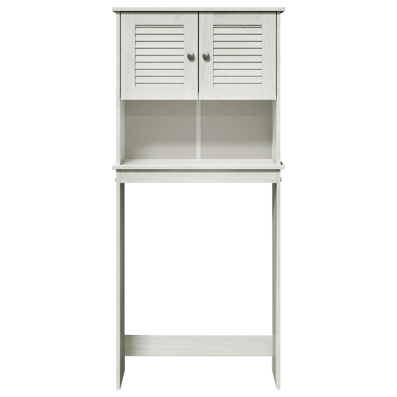 Casa si Gradina - Mobilier - Mobilier baie - Comode baie - Dulap pentru masina de spalat cu raft Alb 72.5 x 27 x 161 cm - Infinity.ro