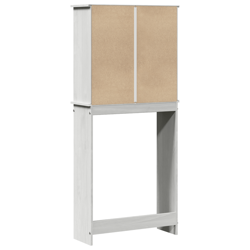 Casa si Gradina - Mobilier - Mobilier baie - Comode baie - Dulap pentru masina de spalat cu raft Alb 72.5 x 27 x 161 cm - Infinity.ro