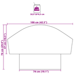 Sport si Outdoor - Camping - Accesorii corturi - Capac roata 76 x 74 cm oxford - Infinity.ro