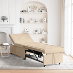 Casa si Gradina - Mobilier - Canapele si coltare - Canapele - Canapea Extensibila 3 in 1 din Material Crem de la - Infinity.ro