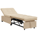 Casa si Gradina - Mobilier - Canapele si coltare - Canapele - Canapea Extensibila 3 in 1 din Material Crem de la - Infinity.ro