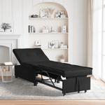 Casa si Gradina - Mobilier - Canapele si coltare - Canapele - Canapea extensibila 3-in-1 din tesatura neagra - Infinity.ro