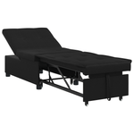 Casa si Gradina - Mobilier - Canapele si coltare - Canapele - Canapea extensibila 3-in-1 din tesatura neagra - Infinity.ro