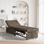 Casa si Gradina - Mobilier - Canapele si coltare - Canapele - Canapea Pat 3 in 1 Design Extensibil Verde Army Imitat Din Piele Suedata - Infinity.ro