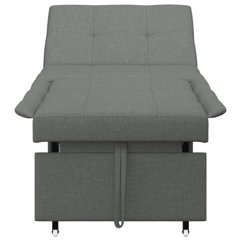 Casa si Gradina - Mobilier - Canapele si coltare - Canapele - Canapea Pat 3 in 1 - Design Rabatabil, Material Gri Inchis - Infinity.ro