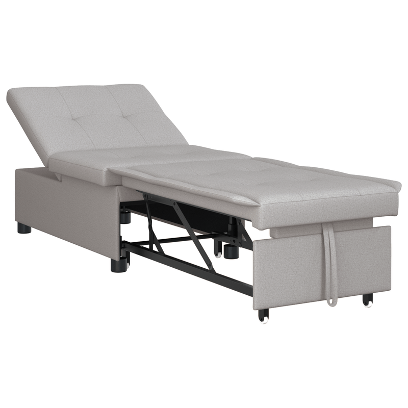 Casa si Gradina - Mobilier - Canapele si coltare - Canapele - Canapea Pat 3 in 1 in Gri Noros - Infinity.ro