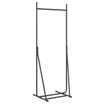 Casa si Gradina - Mobilier - Organizare si depozitare - Cuiere - Rack de haine Negru Metal Mediul Portabil Rack de haine - Infinity.ro