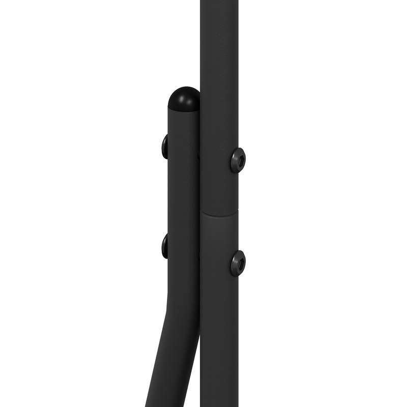 Casa si Gradina - Mobilier - Organizare si depozitare - Cuiere - Rack de haine Negru Metal Mediul Portabil Rack de haine - Infinity.ro