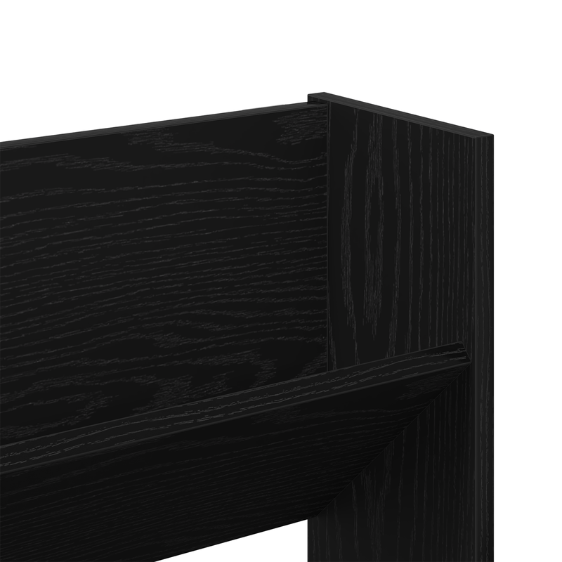 Casa si Gradina - Mobilier - Organizare si depozitare - Organizator incaltaminte - Dulapuri pentru pantofi de perete Stejar negru 60 x 18 x 60 cm - Infinity.ro