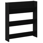 Casa si Gradina - Mobilier - Organizare si depozitare - Organizator incaltaminte - Dulapuri pentru pantofi de perete cu raft Altele 2 pcs Stejar negru - Infinity.ro