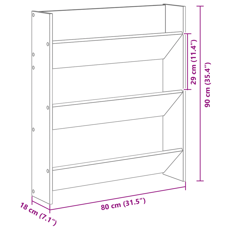 Casa si Gradina - Mobilier - Organizare si depozitare - Organizator incaltaminte - Dulapuri pentru pantofi de perete cu raft Altele 2 pcs Stejar negru - Infinity.ro