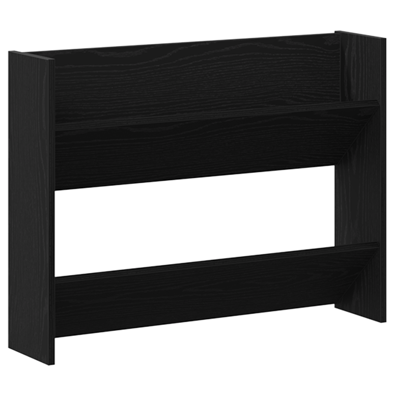 Casa si Gradina - Mobilier - Organizare si depozitare - Organizator incaltaminte - Dulapuri pentru pantofi de perete cu raft Altele 2 pcs Stejar negru - Infinity.ro