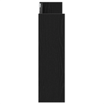 Casa si Gradina - Mobilier - Organizare si depozitare - Organizator incaltaminte - Dulapuri pentru pantofi de perete cu raft Altele 2 pcs Stejar negru - Infinity.ro