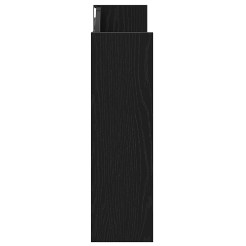 Casa si Gradina - Mobilier - Organizare si depozitare - Organizator incaltaminte - Dulapuri pentru pantofi de perete cu raft Altele 2 pcs Stejar negru - Infinity.ro