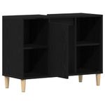 Casa si Gradina - Mobilier - Mobilier baie - Comode baie - Dulap chiuveta, stejar negru, 80x33x60 cm, lemn stratificat - Infinity.ro