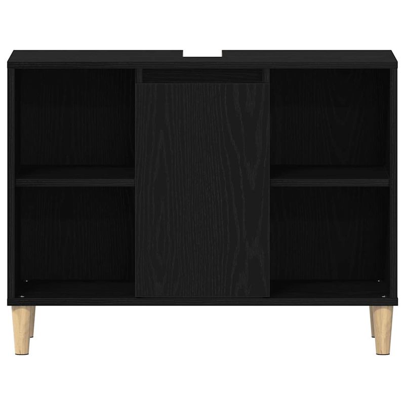 Casa si Gradina - Mobilier - Mobilier baie - Comode baie - Dulap chiuveta, stejar negru, 80x33x60 cm, lemn stratificat - Infinity.ro