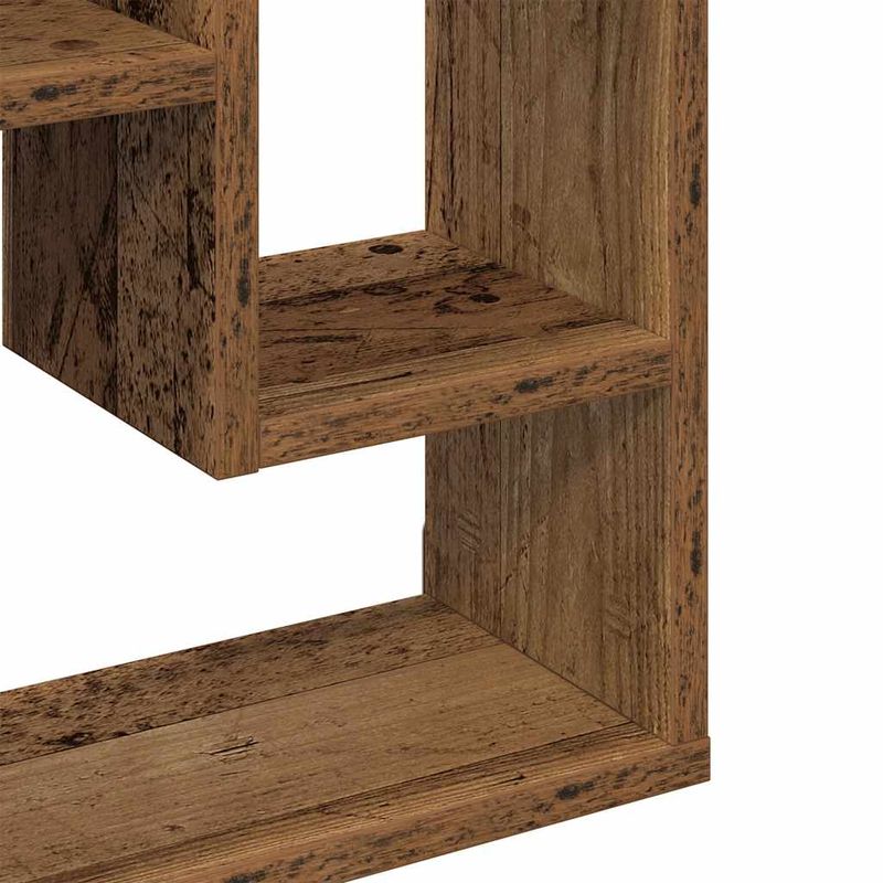 Casa si Gradina - Mobilier - Biblioteci si rafturi - Rafturi - Raft de perete din lemn vechi 36x16x90 cm, lemn stratificat - Infinity.ro