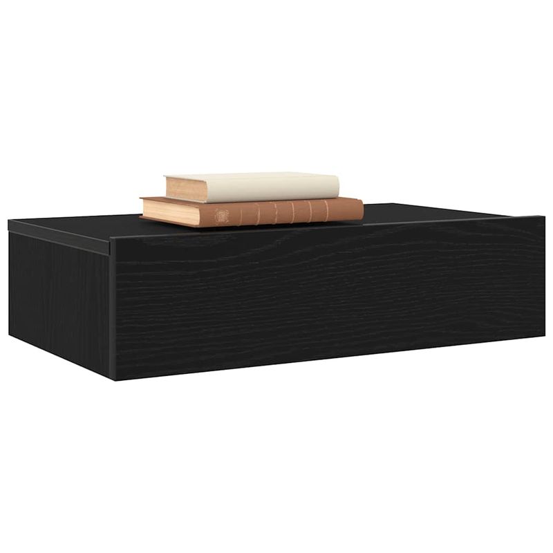 Casa si Gradina - Mobilier - Comode si corpuri - Comode - Comoda TV cu lumini LED, stejar negru, 60x35x15,5 cm - Infinity.ro