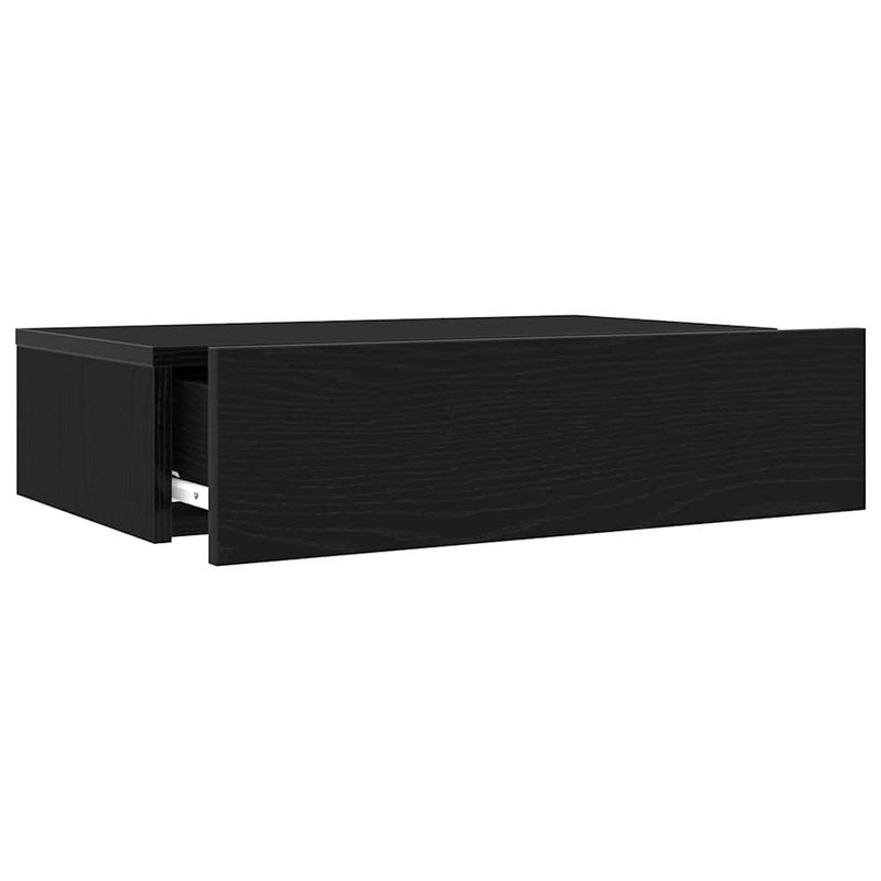 Casa si Gradina - Mobilier - Comode si corpuri - Comode - Comoda TV cu lumini LED, stejar negru, 60x35x15,5 cm - Infinity.ro