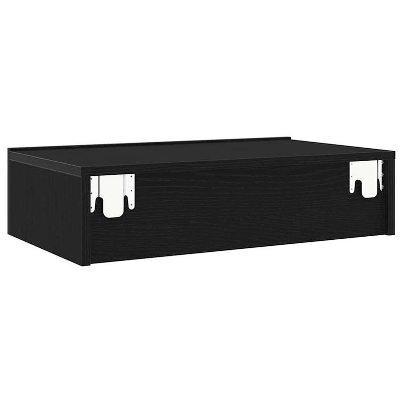 Casa si Gradina - Mobilier - Comode si corpuri - Comode - Comoda TV cu lumini LED, stejar negru, 60x35x15,5 cm - Infinity.ro