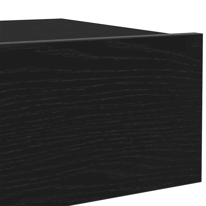 Casa si Gradina - Mobilier - Comode si corpuri - Comode - Comoda TV cu lumini LED, stejar negru, 60x35x15,5 cm - Infinity.ro
