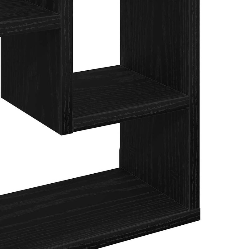 Casa si Gradina - Mobilier - Biblioteci si rafturi - Rafturi - Raft de perete, stejar negru, 36x16x90 cm, lemn stratificat - Infinity.ro
