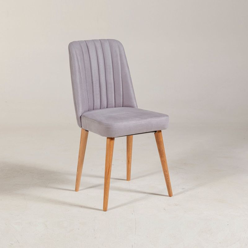 Casa si Gradina - Mobilier - Scaune si fotolii - Scaune - Scaun, Hanah Home, catifea, atlantic pine soho, 47x46x89 cm - Infinity.ro
