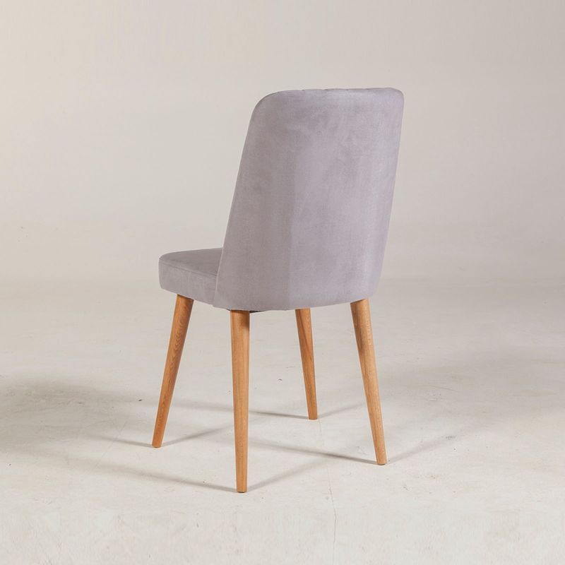 Casa si Gradina - Mobilier - Scaune si fotolii - Scaune - Scaun, Hanah Home, catifea, atlantic pine soho, 47x46x89 cm - Infinity.ro