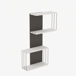 Casa si Gradina - Mobilier - Biblioteci si rafturi - Rafturi - Raft de perete, Hanah Home, pal melaminat, alb, 65x19x96 cm - Infinity.ro