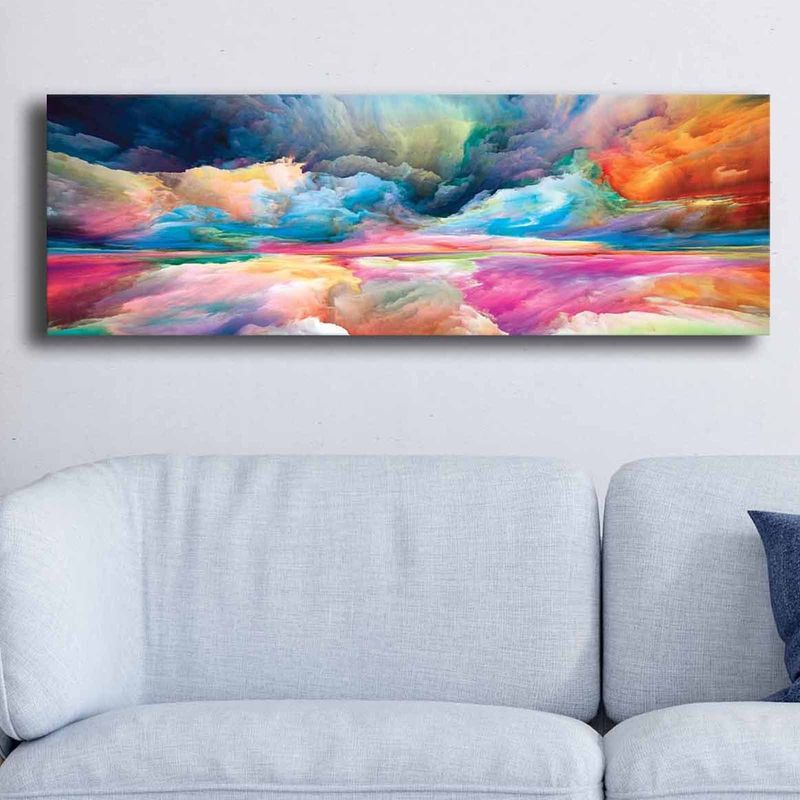 Casa si Gradina - Decoratiuni - Tablouri - Tablou decorativ, Wallxpert, panza, multicolor, 30x90 cm, 122RMF1191 - Infinity.ro