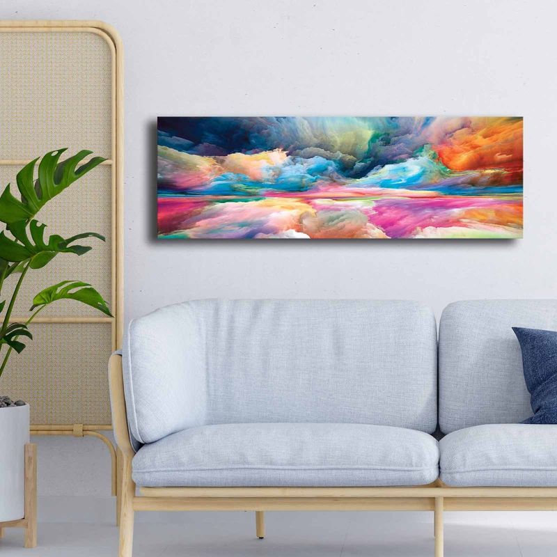 Casa si Gradina - Decoratiuni - Tablouri - Tablou decorativ, Wallxpert, panza, multicolor, 30x90 cm, 122RMF1191 - Infinity.ro