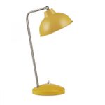 Casa si Gradina - Corpuri si surse de iluminat - Veioze si lampi - Veioze - Veioza, Opviq, metal, mustar, inaltime 40 cm - Infinity.ro