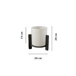 Casa si Gradina - Corpuri si surse de iluminat - Veioze si lampi - Veioze - Veioza, Opviq, mdf, negru, 20 cm - Infinity.ro