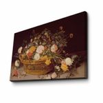 Casa si Gradina - Decoratiuni - Tablouri - Tablou decorativ, Wallxpert, panza piele de caprioara, multicolor, 45x70 cm, rama lemn, 249CVT1459 - Infinity.ro