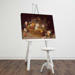 Casa si Gradina - Decoratiuni - Tablouri - Tablou decorativ, Wallxpert, panza piele de caprioara, multicolor, 45x70 cm, rama lemn, 249CVT1459 - Infinity.ro