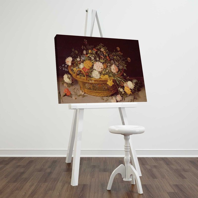 Casa si Gradina - Decoratiuni - Tablouri - Tablou decorativ, Wallxpert, panza piele de caprioara, multicolor, 45x70 cm, rama lemn, 249CVT1459 - Infinity.ro