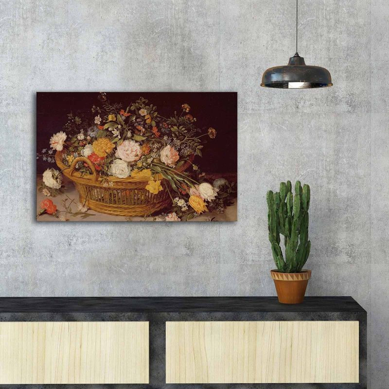 Casa si Gradina - Decoratiuni - Tablouri - Tablou decorativ, Wallxpert, panza piele de caprioara, multicolor, 45x70 cm, rama lemn, 249CVT1459 - Infinity.ro