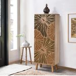 Casa si Gradina - Mobilier - Dulapuri si sifoniere - Dulapuri pantofi - Dulap pantofi, Hanah Home, pal melaminat, sonoma, 50x38x135 cm, 869VEL8616 - Infinity.ro